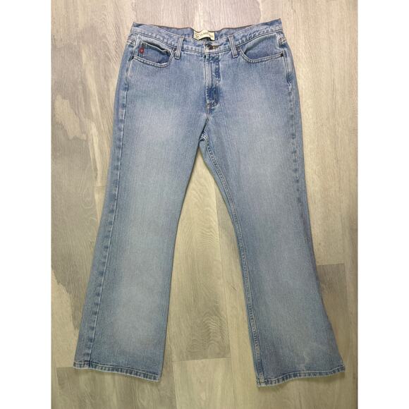 Arizona Jean Company Flares Leg Light Wash 5-Pockets Women's Junior Size 13 - Picture 1 of 5